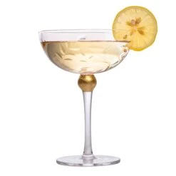 Colored Coupe Art Deco Glasses, Gold | Set Of 4 | 8 Oz Classic Cocktail Glassware For Champagne, Martini, Manhattan, Sidecar, Crystal Speakeasy Style Goblets Stems (Pink) 19 Colored Coupe Art Deco Glasses, Gold | Set Of 4 | 8 Oz Classic Cocktail Glassware For Champagne, Martini, Manhattan, Sidecar, Crystal Speakeasy Style Goblets Stems (Pink) -Refined Spirits Store DYQ01852