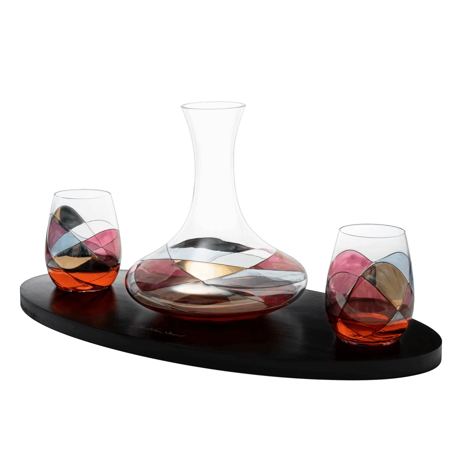 The Wine Savant Artisanal Hand Painted Renaissance Romantic Stained Glass Windows, Artisanal Hand Painted Glassware Gift Idea For Her/Him, Birthday, Housewarming, Gifts 1 The Wine Savant Artisanal Hand Painted Renaissance Romantic Stained Glass Windows, Artisanal Hand Painted Glassware Gift Idea For Her/Him, Birthday, Housewarming, Gifts