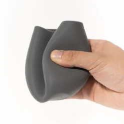 Unbreakable Silicone Stemless Wine Glassware | Set Of 4 | Reusable & Shatterproof Tumbler Drinkware For Wine, Water, Cocktails, Champagne Glass For Parties, Camping, Beaches, Boats - (Dark Grey) -Refined Spirits Store DYQ06779 scaled