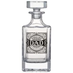 Gift For Dad Whiskey Decanter Gift Set | 730mL Decanter 2 Whiskey Glass | Father's Day, Birthday, Housewarming Gift For Your Loved One, Men, Dad, Him, Beautiful Wooden Gift Box 9 Gift For Dad Whiskey Decanter Gift Set | 730mL Decanter 2 Whiskey Glass | Father's Day, Birthday, Housewarming Gift For Your Loved One, Men, Dad, Him, Beautiful Wooden Gift Box -Refined Spirits Store DadDecanterSet1 2