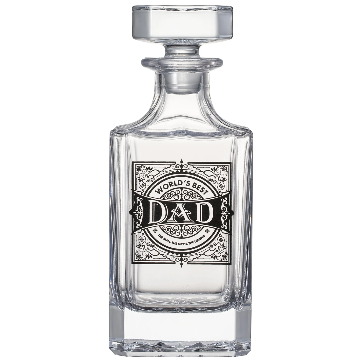 Gift For Dad Whiskey Decanter Gift Set | 730mL Decanter 2 Whiskey Glass | Father's Day, Birthday, Housewarming Gift For Your Loved One, Men, Dad, Him, Beautiful Wooden Gift Box 3 Gift For Dad Whiskey Decanter Gift Set | 730mL Decanter 2 Whiskey Glass | Father's Day, Birthday, Housewarming Gift For Your Loved One, Men, Dad, Him, Beautiful Wooden Gift Box - Image 3