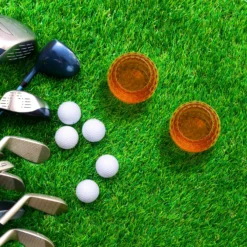 Golf Whiskey Glasses | 15 OZ Golf Ball Shaped Old Fashioned Liquor, Cocktail Glass, Crystal Unique & Fun Drinking Glassware Accessories, Gift For Him, Husband, Father, Boyfriend, Her -Refined Spirits Store GolfBallroundGlassessetof24 1
