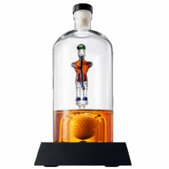 Golfer Decanter Whiskey Decanter - The Wine Savant, Golf Gifts For Both Men & Women, Golf Accessories, Golfer Gifts, Based On A Replica Human Golfing (750ml Decanter)