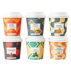 Gourmet Hot Cocoa Gift Set Cup Hot Chocolates - Set Of 6 Flavors - Salted Caramel, French Vanilla, Caramel, Gingerbread, Mint, Amaretto & More - Holiday Christmas Gifts For Her, Him, Kids -Refined Spirits Store HotChocolatecupssetof63 4