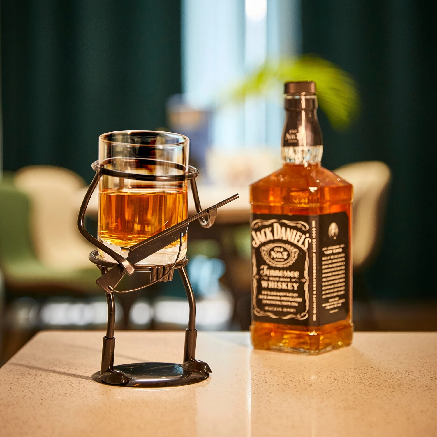 Rifle Hunter Whiskey Glass - Bullet Glass & Metal Cup Holder- Guns Whiskey, Scotch, Liquor Cup Holder, Holds Cup, Great Gift For Gun Enthusiasts, Hunters, Fathers, Sons, Elegant Party Accessory 1 Rifle Hunter Whiskey Glass - Bullet Glass & Metal Cup Holder- Guns Whiskey, Scotch, Liquor Cup Holder, Holds Cup, Great Gift For Gun Enthusiasts, Hunters, Fathers, Sons, Elegant Party Accessory