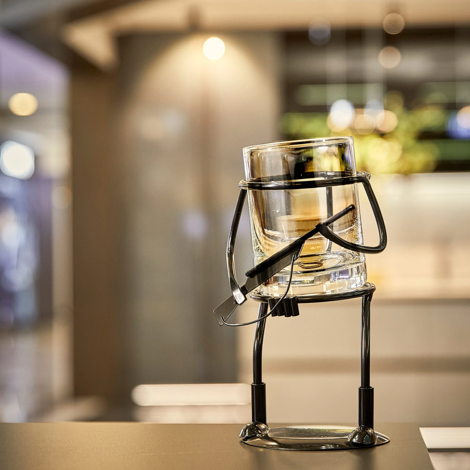 Rifle Hunter Whiskey Glass - Bullet Glass & Metal Cup Holder- Guns Whiskey, Scotch, Liquor Cup Holder, Holds Cup, Great Gift For Gun Enthusiasts, Hunters, Fathers, Sons, Elegant Party Accessory 4 Rifle Hunter Whiskey Glass - Bullet Glass & Metal Cup Holder- Guns Whiskey, Scotch, Liquor Cup Holder, Holds Cup, Great Gift For Gun Enthusiasts, Hunters, Fathers, Sons, Elegant Party Accessory - Image 4