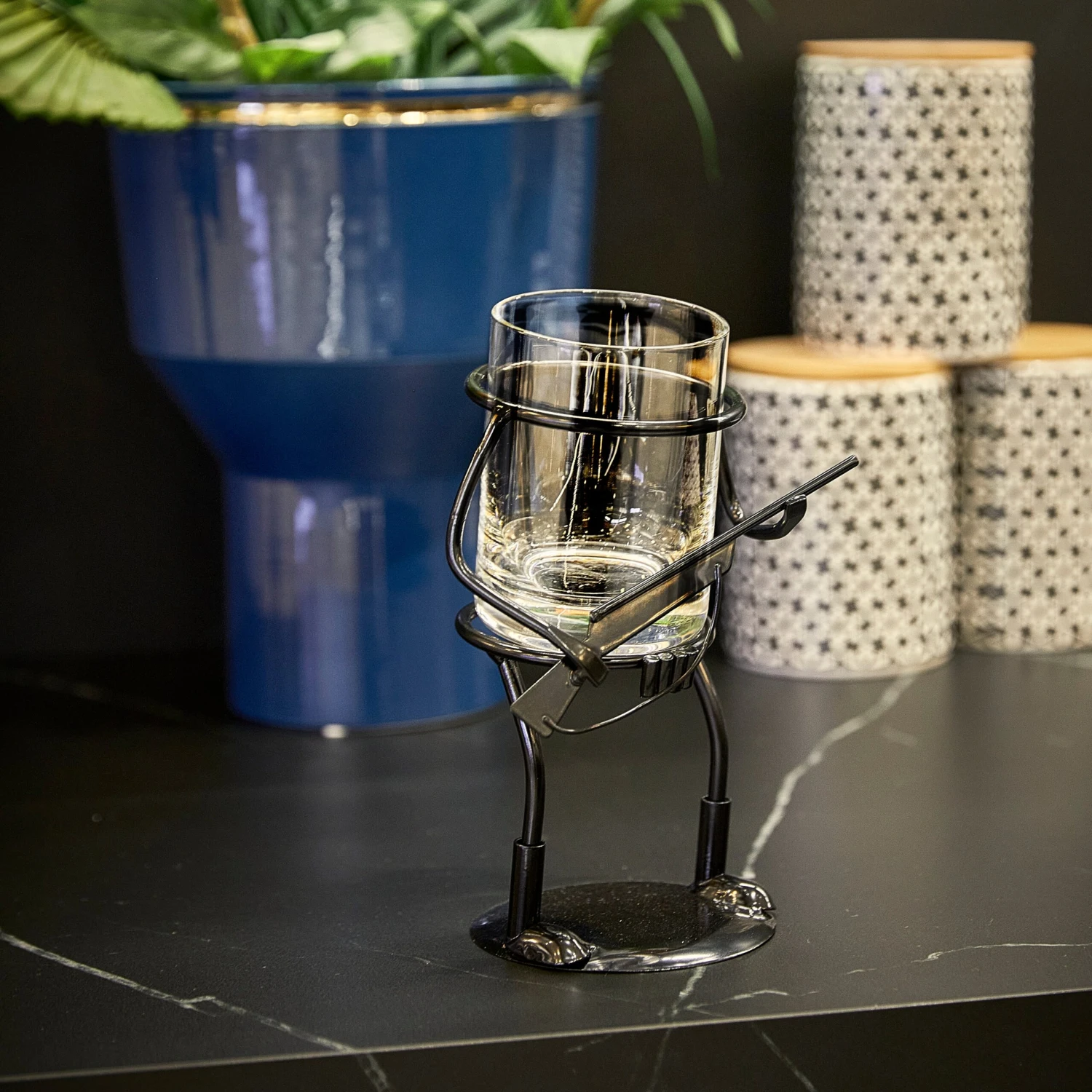 Rifle Hunter Whiskey Glass - Bullet Glass & Metal Cup Holder- Guns Whiskey, Scotch, Liquor Cup Holder, Holds Cup, Great Gift For Gun Enthusiasts, Hunters, Fathers, Sons, Elegant Party Accessory 2 Rifle Hunter Whiskey Glass - Bullet Glass & Metal Cup Holder- Guns Whiskey, Scotch, Liquor Cup Holder, Holds Cup, Great Gift For Gun Enthusiasts, Hunters, Fathers, Sons, Elegant Party Accessory - Image 2