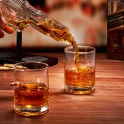 Pistol Whiskey Decanter Set 7.7 Oz With Two 10.5 Oz Glasses -Refined Spirits Store NewPistolDecanterset4