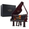 Piano Shaped Whiskey & Wine Decanter - 25OZ Pianist Instrument Unique Decanter Set With Beautiful Gift Box, Gift For Instrumentalist, Music Lover, Orchestra, Musicals, Broad Way Keyboard Enthusiasts