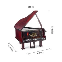 Piano Shaped Whiskey & Wine Decanter - 25OZ Pianist Instrument Unique Decanter Set With Beautiful Gift Box, Gift For Instrumentalist, Music Lover, Orchestra, Musicals, Broad Way Keyboard Enthusiasts -Refined Spirits Store PianoDecanter3 1 481d15b2 5551 479c b98d 06155f6b39b6