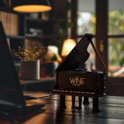 Piano Shaped Whiskey & Wine Decanter - 25OZ Pianist Instrument Unique Decanter Set With Beautiful Gift Box, Gift For Instrumentalist, Music Lover, Orchestra, Musicals, Broad Way Keyboard Enthusiasts -Refined Spirits Store PianoDecanter 2 8d465f20 23a9 49cc 9ac0 b157a170d7df