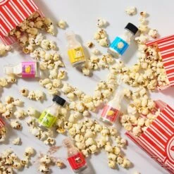 Gourmet Popcorn Seasoning Sampler Kit, 10 Flavor Variety Pack - Including Kettle Corn, Garlic Parmesan, Bacon Cheddar, Caramel, Butter, White Cheddar, Ranch, Spicy Jalapeño, Movie Night -Refined Spirits Store Popcornseasoning8 2