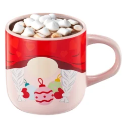 Mug With Hot Cocoa Mix & Marshmallows - Delicious Double Hot Chocolate Mix Filled With Marshmallow - Kids Fun Gift Holiday Santa Elves Christmas, Ceramic Childrens Eggnog Festive Gifts, Red Elf Mug 15 Mug With Hot Cocoa Mix & Marshmallows - Delicious Double Hot Chocolate Mix Filled With Marshmallow - Kids Fun Gift Holiday Santa Elves Christmas, Ceramic Childrens Eggnog Festive Gifts, Red Elf Mug -Refined Spirits Store RedElfmughotchocolatesingle 2