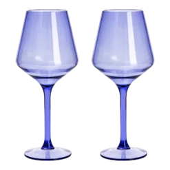 Floating Wine Glasses For Pool - Set Of 2-15 OZ Shatterproof Poolside Wine Glasses, Tritan Plastic Reusable Stemware, Beach Outdoor Cocktail, Wine, Champagne, Water Glassware - Spring Summer (Green) -Refined Spirits Store Untitled 1cc 1