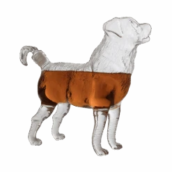 Dog Decanter Wine & Whiskey - Dog Lovers Gift By The Wine Savant, Beautiful Profile Of A Dog 500ml - Whiskey, Wine Scotch Or Liquor Decanter, Funny, Beagle, Boxer, Boggle, Golden Retriever, Labrador