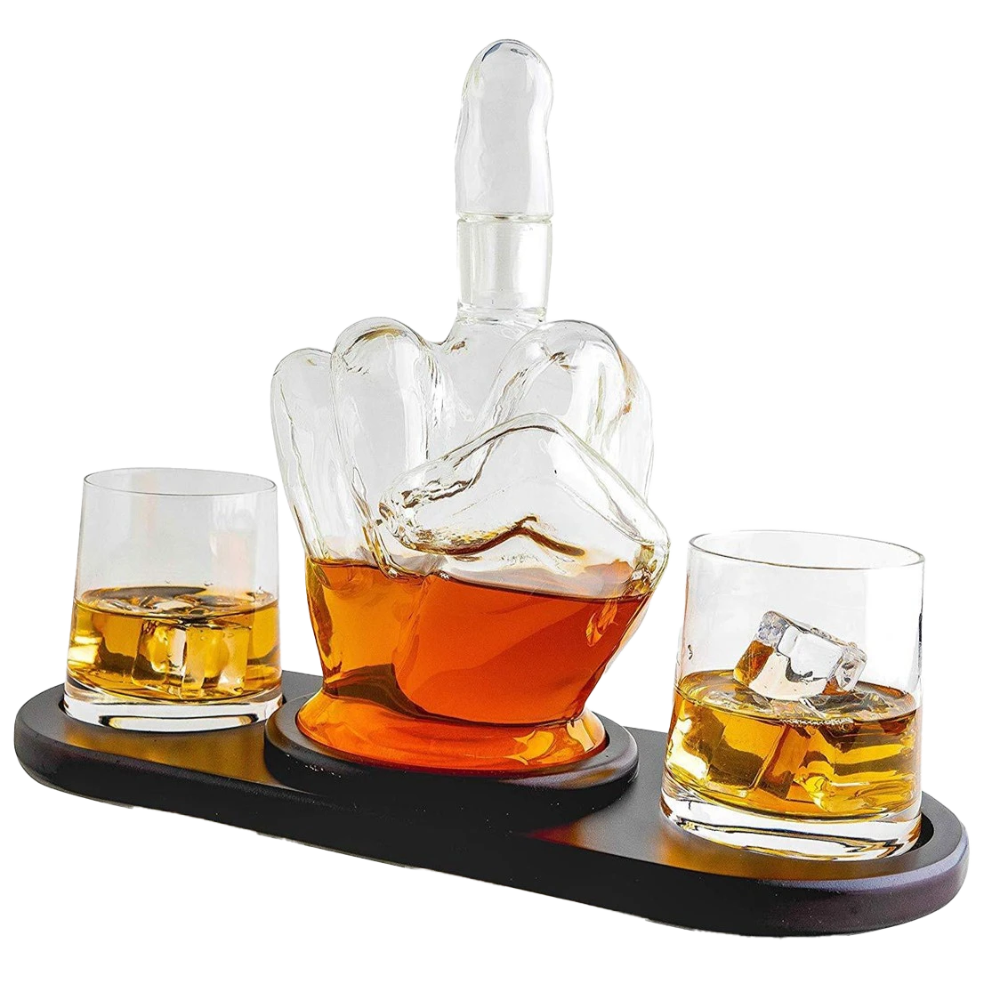 Middle Finger Novelty Whisky Decanter By The Wine Savant 1 Middle Finger Novelty Whisky Decanter By The Wine Savant