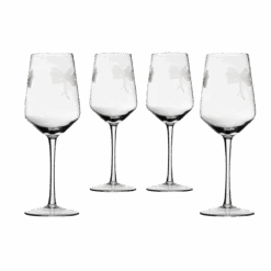 Stemmed Dragonfly Wine Glasses For White And Red Wine