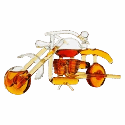 Unique Motorcycle Gift Decanter Wine & Whiskey Elegant Motorbike, Biker Themed, 750ml The Wine Savant - Intricate Details, Bourbon, Scotch Or Liquor, Harley Gifts, Decorative Sport Bike Gifts