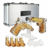 (EU Only) Pistol Whiskey Gun Decanter & Shot Glasses Set