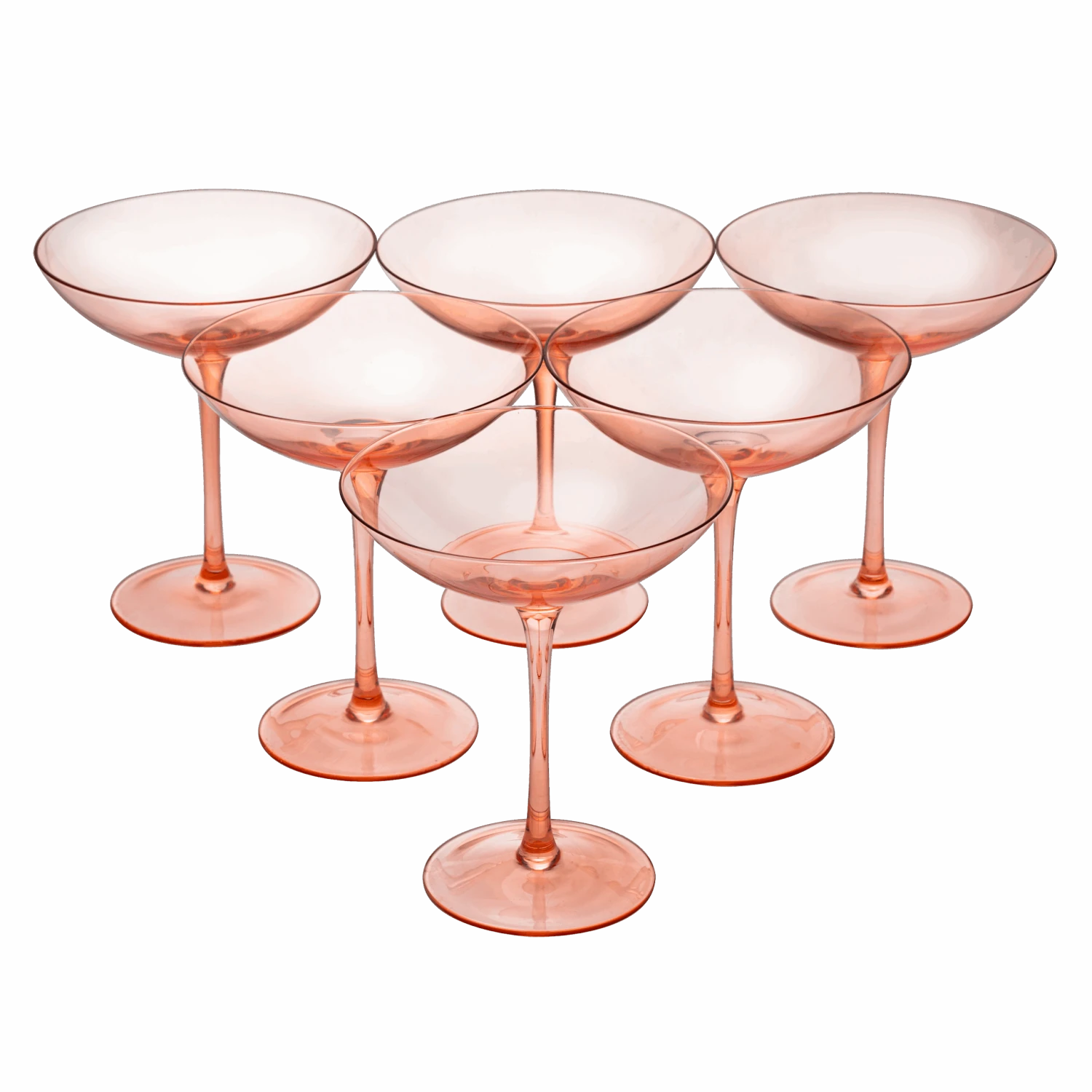 The Wine Savant Colored Vintage Glass Coupes 12oz Colorful Cocktail, Martini & Champagne Glasses, Prosecco, Mimosa Glasses Set, Cocktail Glass Set, Bar Glassware Luster Glasses (6, Orange) 1 The Wine Savant Colored Vintage Glass Coupes 12oz Colorful Cocktail, Martini & Champagne Glasses, Prosecco, Mimosa Glasses Set, Cocktail Glass Set, Bar Glassware Luster Glasses (6, Orange)