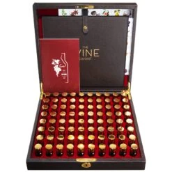 Sommelier Wine Aroma Kit - The Nosing Kit By The Wine Savant - Master Connoisseur Smelling Kit To Train Your Nose - 80 Fragrance Training Kit For Wine Lovers, Wine Game Gifts For Holiday, Him, Her -Refined Spirits Store Wine Aroma Kit11