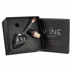 Italian Wine Aerator Decanter, Aerator Pourer, Red & White In Bottle Aerators, Makes Your Wines Taste Better, Italian Design Decanter, Whiskey & Spirits Gifts, 2x5 Inches Areadivino Aerator Clear