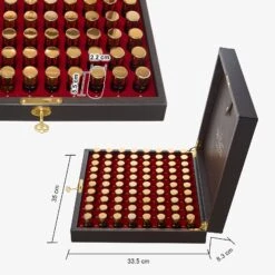 Sommelier Wine Aroma Kit - The Nosing Kit By The Wine Savant - Master Connoisseur Smelling Kit To Train Your Nose - 80 Fragrance Training Kit For Wine Lovers, Wine Game Gifts For Holiday, Him, Her -Refined Spirits Store WineAromaKit3