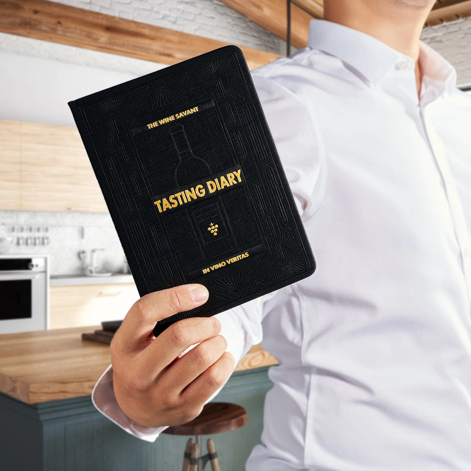 Wine Folly Wine Journal Guided Wine Tasting Notes (5" X 7" B6 Notebook) - Features 4 Step Tasting Method, Wine Color Reference Card, And Page Marker (Black) 6 Wine Folly Wine Journal Guided Wine Tasting Notes (5" X 7" B6 Notebook) - Features 4 Step Tasting Method, Wine Color Reference Card, And Page Marker (Black) - Image 6