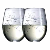 Set Of 2 Zodiac Sign Wine Glasses With 2 Wooden Coasters By The Wine Savant - Astrology Drinking Glass Set With Etched Constellation Tumblers For Juice, Water Home Bar Horoscope Gifts 18oz (Capricorn)