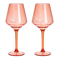 Floating Wine Glasses For Pool - Set Of 2-15 OZ Shatterproof Poolside Wine Glasses, Tritan Plastic Reusable Stemware, Beach Outdoor Cocktail, Wine, Champagne, Water Glassware - Spring Summer (Green) -Refined Spirits Store cczx 1