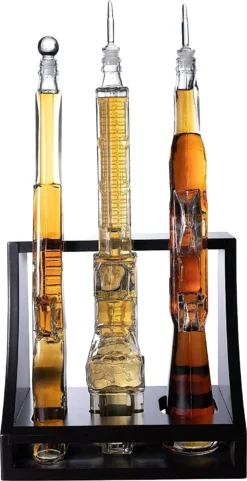 (UAE ONLY) Gun Whiskey Decanter - 3 Gun Decanter With Glass AR-15, AK-47 And Rifle - Gun Gifts For Men - Whiskey Decanter Set 15 (UAE ONLY) Gun Whiskey Decanter - 3 Gun Decanter With Glass AR-15, AK-47 And Rifle - Gun Gifts For Men - Whiskey Decanter Set -Refined Spirits Store cin8 e37966bd 679f 4714 8c67 9e9e9f75292c