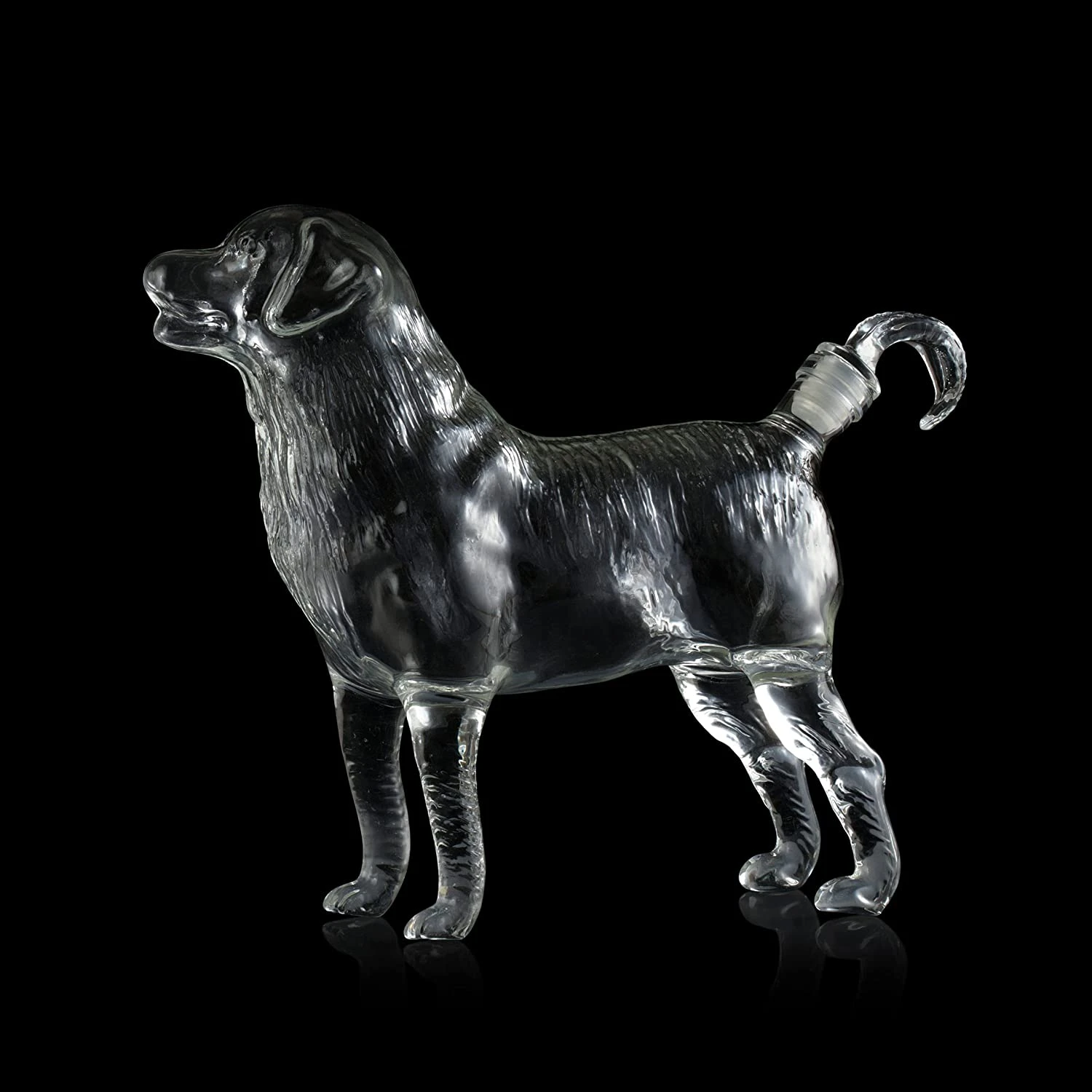 Dog Decanter Wine & Whiskey - Dog Lovers Gift By The Wine Savant, Beautiful Profile Of A Dog 500ml - Whiskey, Wine Scotch Or Liquor Decanter, Funny, Beagle, Boxer, Boggle, Golden Retriever, Labrador 2 Dog Decanter Wine & Whiskey - Dog Lovers Gift By The Wine Savant, Beautiful Profile Of A Dog 500ml - Whiskey, Wine Scotch Or Liquor Decanter, Funny, Beagle, Boxer, Boggle, Golden Retriever, Labrador - Image 2