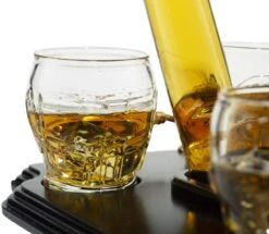 (CANADA ONLY) Ice Hockey Whiskey Decanter Set With 4 Helmet Whiskey Glasses -Refined Spirits Store ee 80900434 4c13 40c0 97b5 d6c78f303768