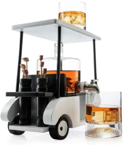 (CANADA ONLY) Golf Decanter Whiskey Decanter And Whiskey Glasses -Refined Spirits Store golf6 a93fad7f 47c7 4538 9645 39fc7bd58c9f