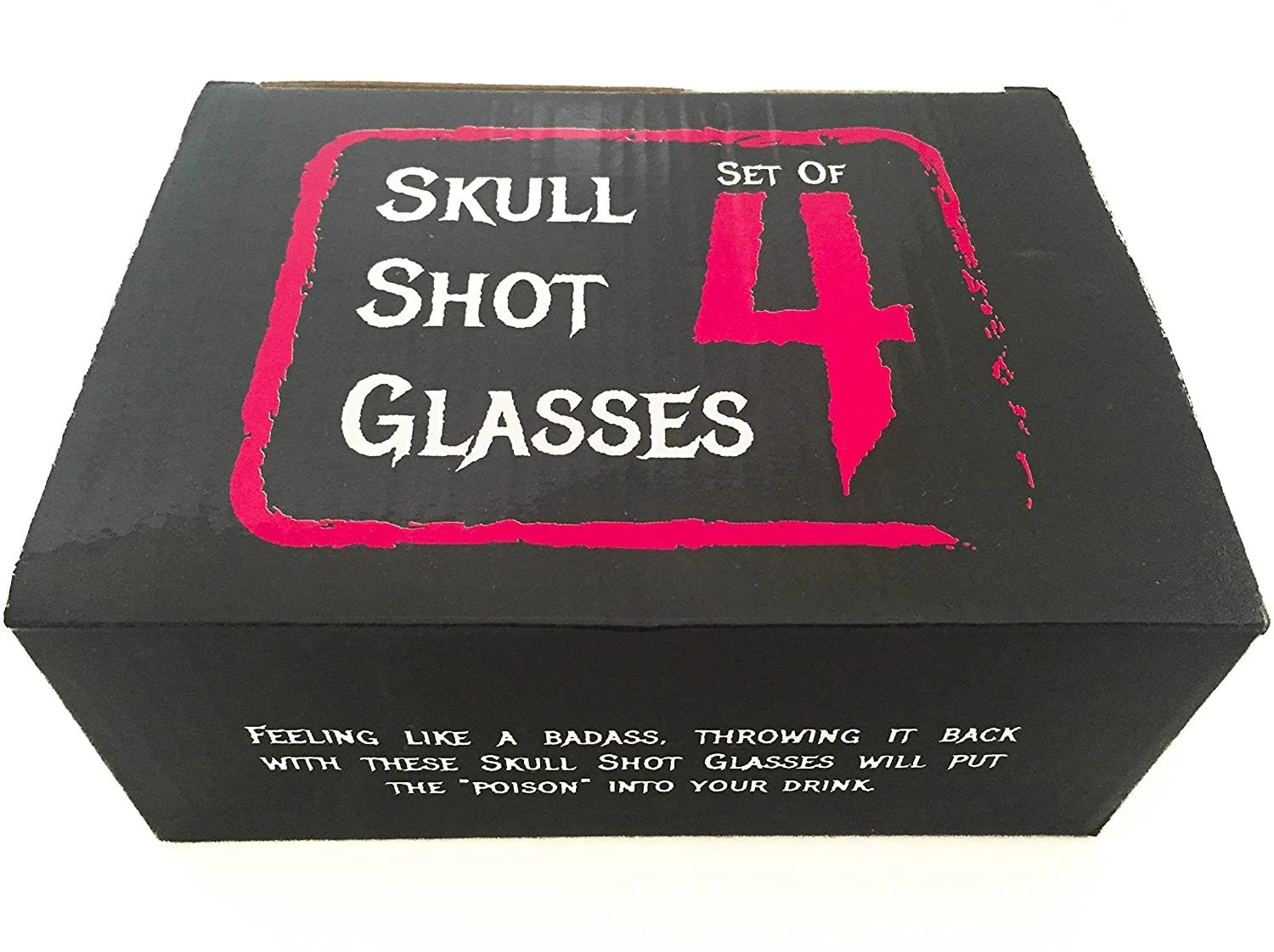 Monkey And Heroes Extra Large Skull Shot Glasses Set Of 4, Use Skull Head Cup For A Whiskey, Scoth And Vodka Shot Glass, 3 Ounces 4 Monkey And Heroes Extra Large Skull Shot Glasses Set Of 4, Use Skull Head Cup For A Whiskey, Scoth And Vodka Shot Glass, 3 Ounces - Image 4
