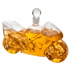 Motorbike Motorcycle Gift Decanter For Wine & Whiskey 750ml By The Wine Savant, Whiskey Gifts, Motorcycle Gifts, Sport Bike Gifts, Hell Ghost Harley-Davidson, Beer Scotch Bourbon Spirits Gifts For Men