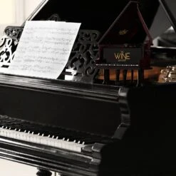 Piano Shaped Whiskey & Wine Decanter - 25OZ Pianist Instrument Unique Decanter Set With Beautiful Gift Box, Gift For Instrumentalist, Music Lover, Orchestra, Musicals, Broad Way Keyboard Enthusiasts -Refined Spirits Store piano1 1 c80d44f5 1ef7 4dbc a732 f318dbfa34b6