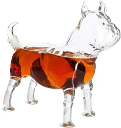 French Bull Dog - Pug Animal Whiskey And Wine Decanter The Wine Savant - 500ml - Whiskey, Wine Scotch Or Liquor Decanter -Refined Spirits Store pug4