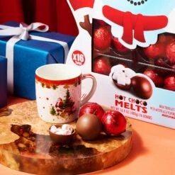 Large Snowman Hot Chocolate Bombs - Set Of 16 - Delicious Cocoa Bomb Filled With Marshmallows - Caramel & Fudge Brownie Flavors Candy Chocolates, Cocoa Bomb Gift - Delicious Holiday Christmas Gifts -Refined Spirits Store snowman5 1